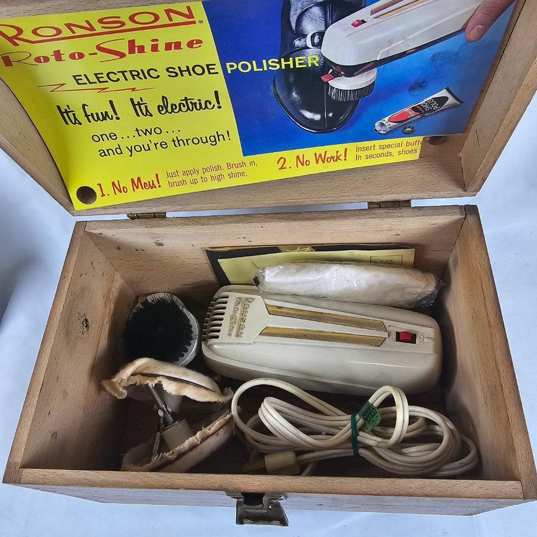 RONSON 靴磨きセット アンティーク 60s USA