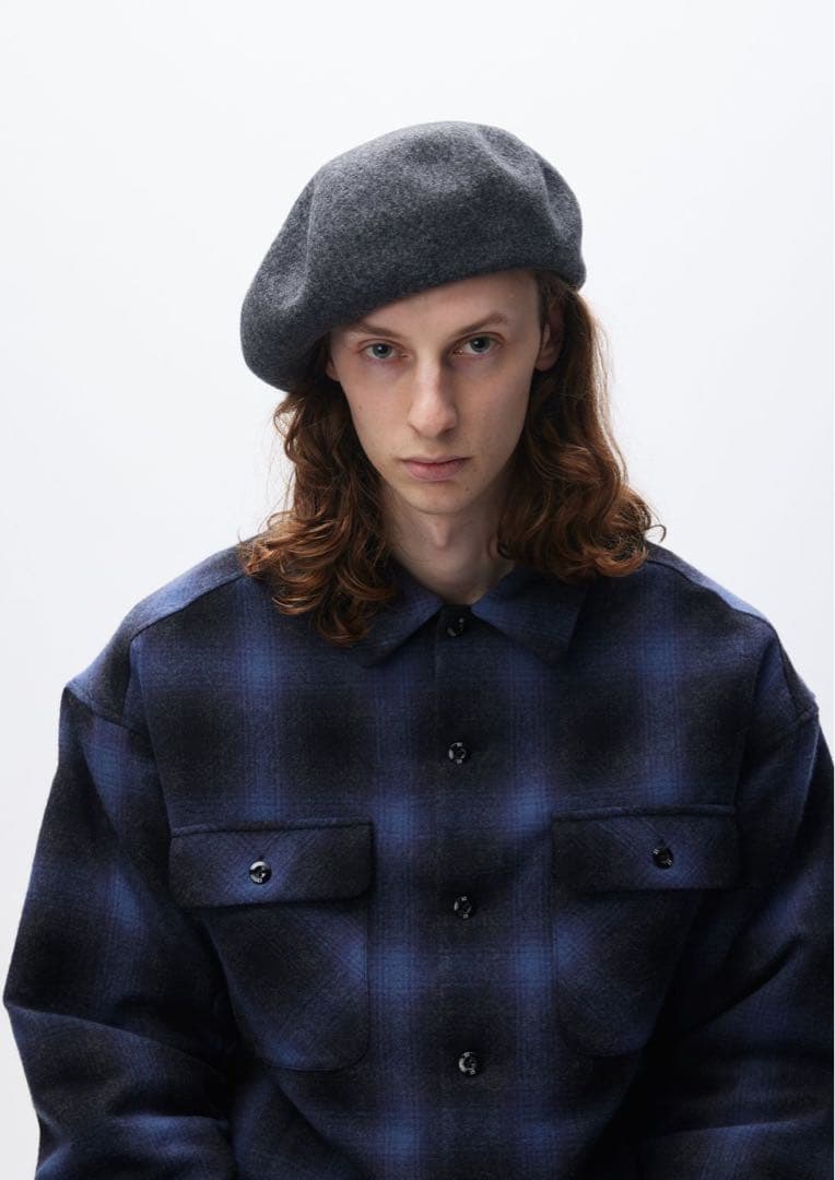 NEIGHBORHOOD BASQUE BERET 2024AW ブラック　L