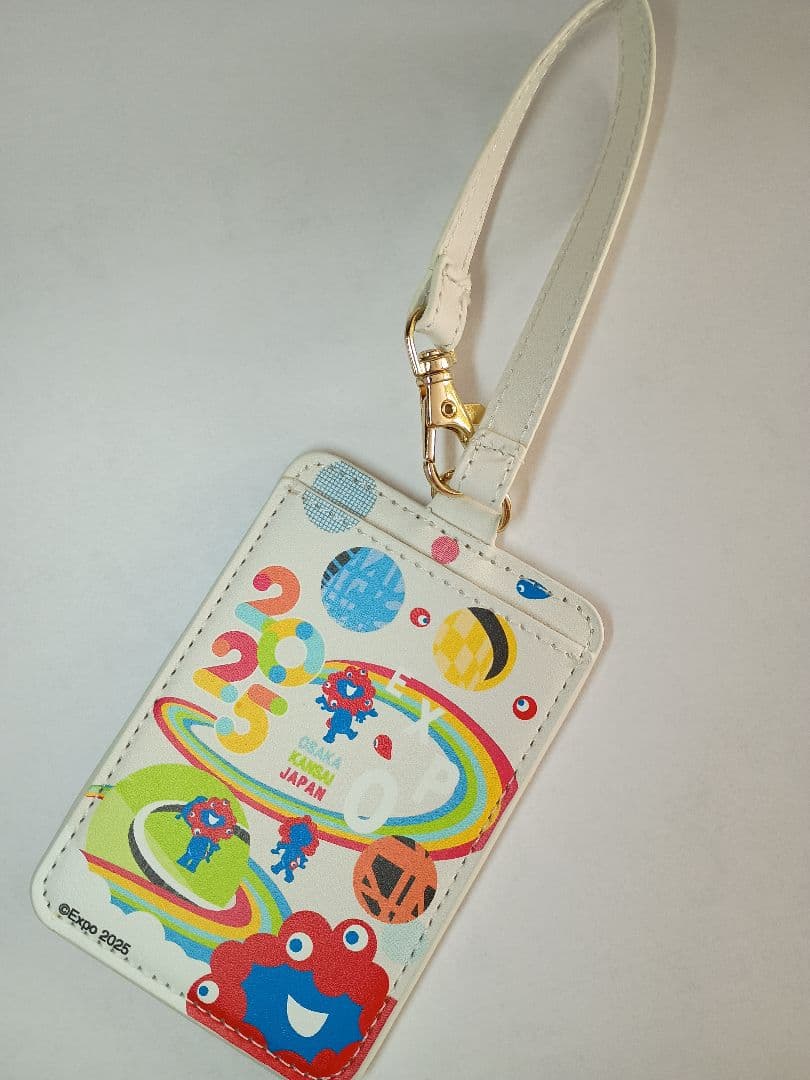 万博オリジナルICOCA＋合皮パスケース＋HISハンディファン他