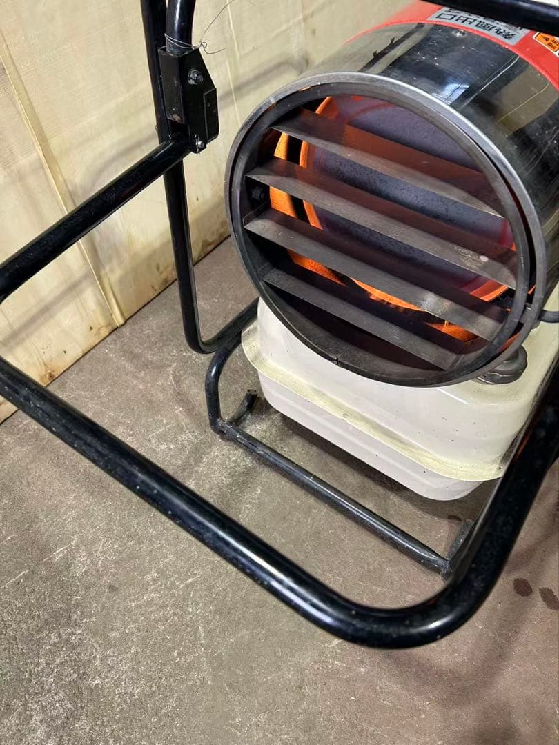 静岡製機 ホットガン 熱風ブロワー ジェットヒーター業務用ストーブ (B874)