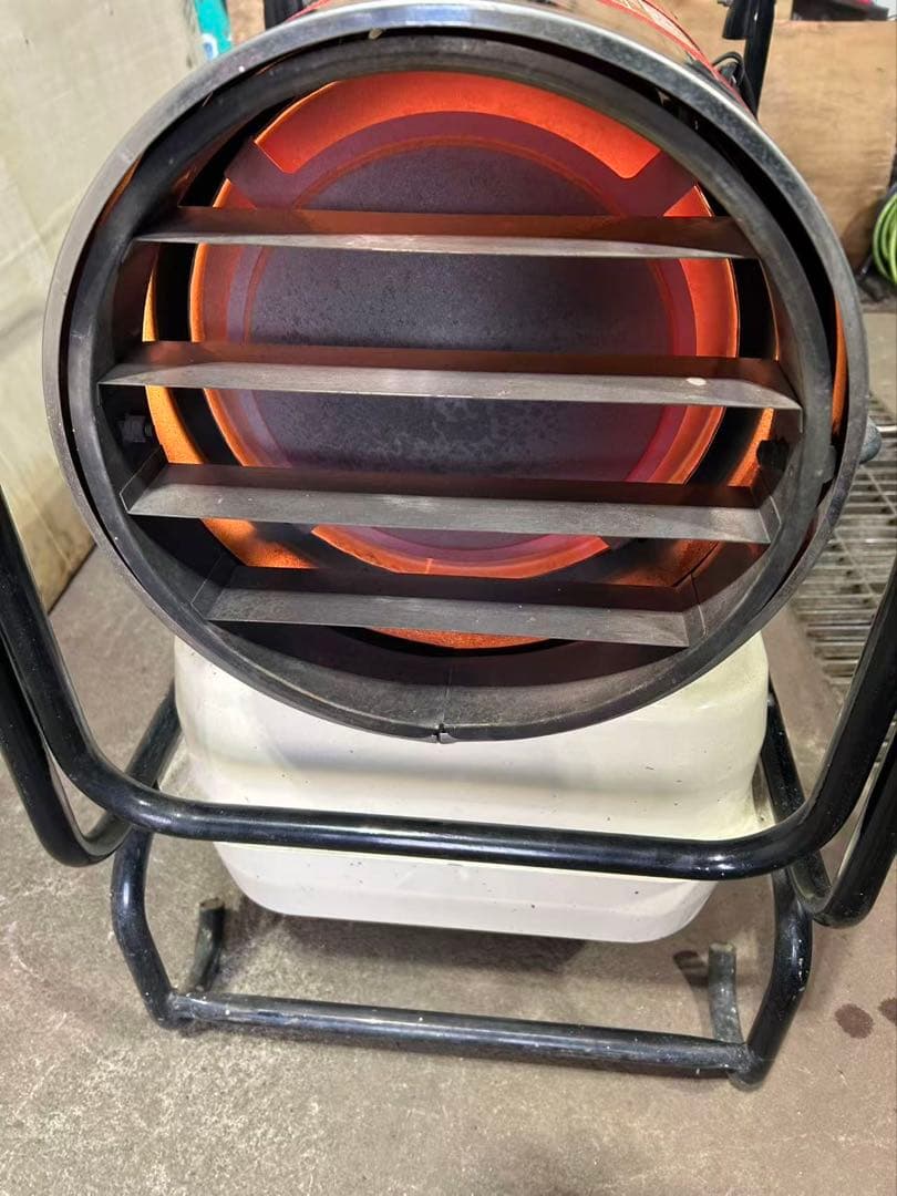 静岡製機 ホットガン 熱風ブロワー ジェットヒーター業務用ストーブ (B874)