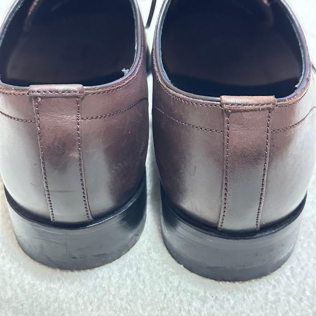 美品 PS Paul Smith ストレートチップ 革靴 UK7 ブラウン