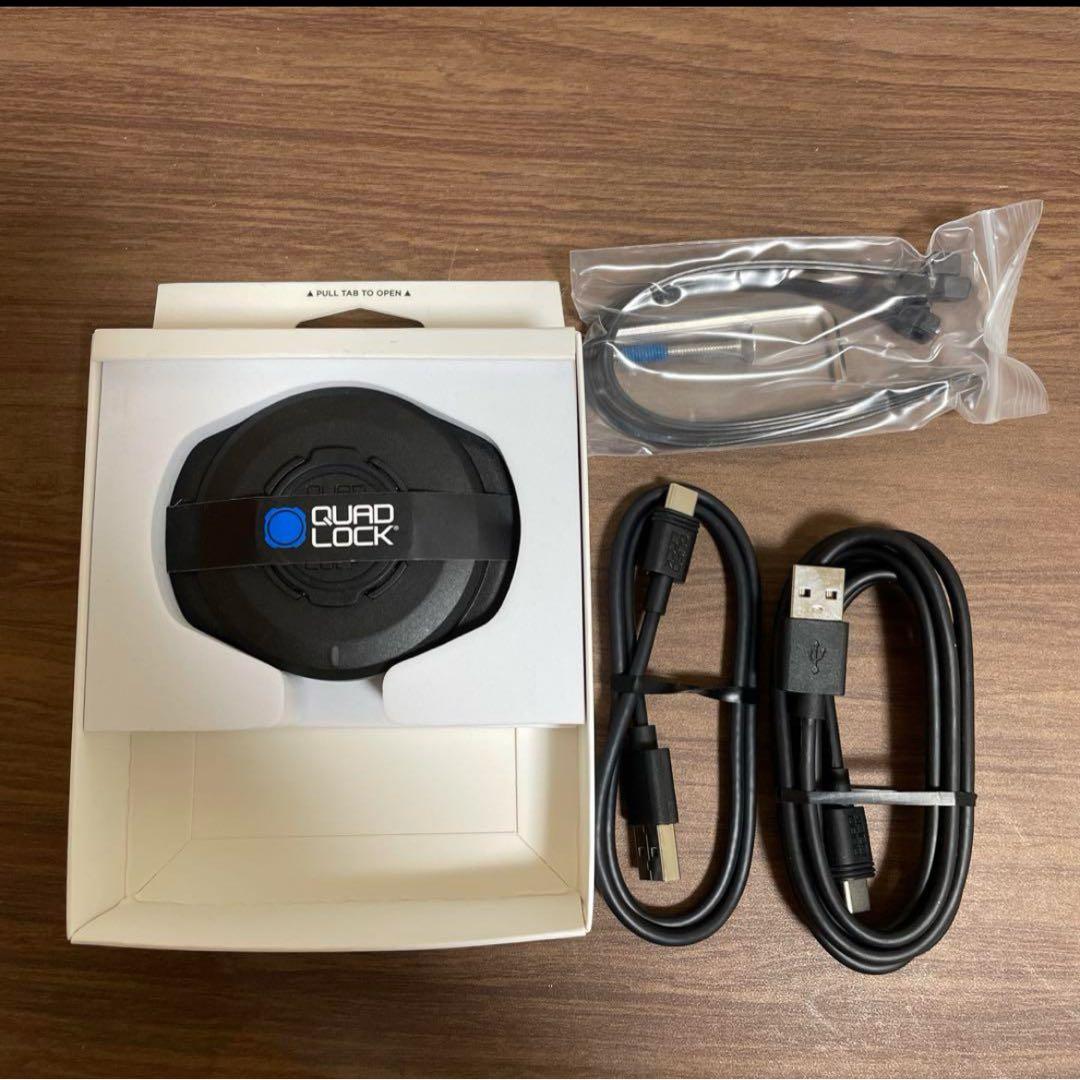 Quad Lock ワイヤレス充電ヘッド