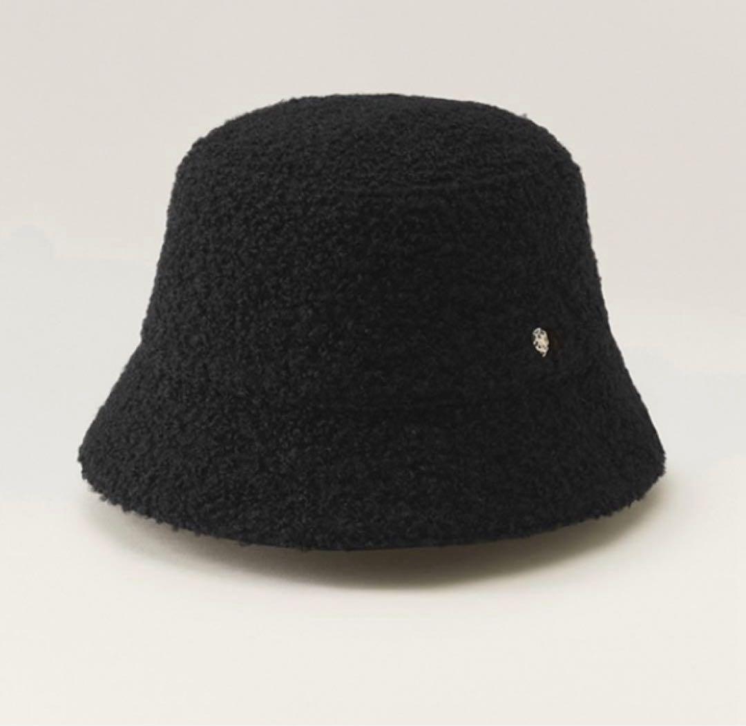helen kaminski Mackenzie バケットハット ボア　ブラック