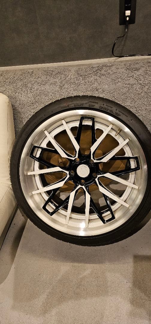 [希少廃盤]SAVINI SV83 21インチ pcd120 アメ鍛LC LS