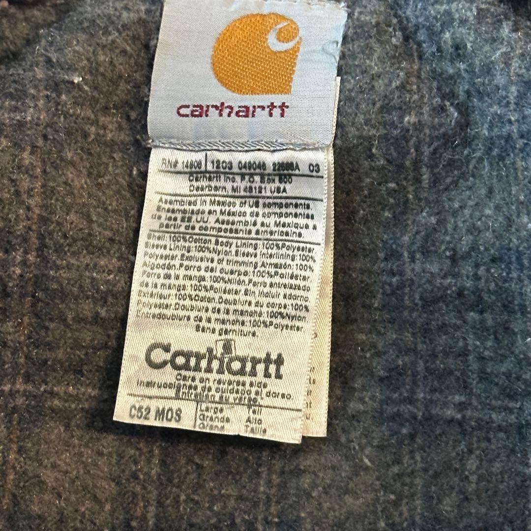 希少 90s Carhartt カバーオール ダック モスグリーン L Tall