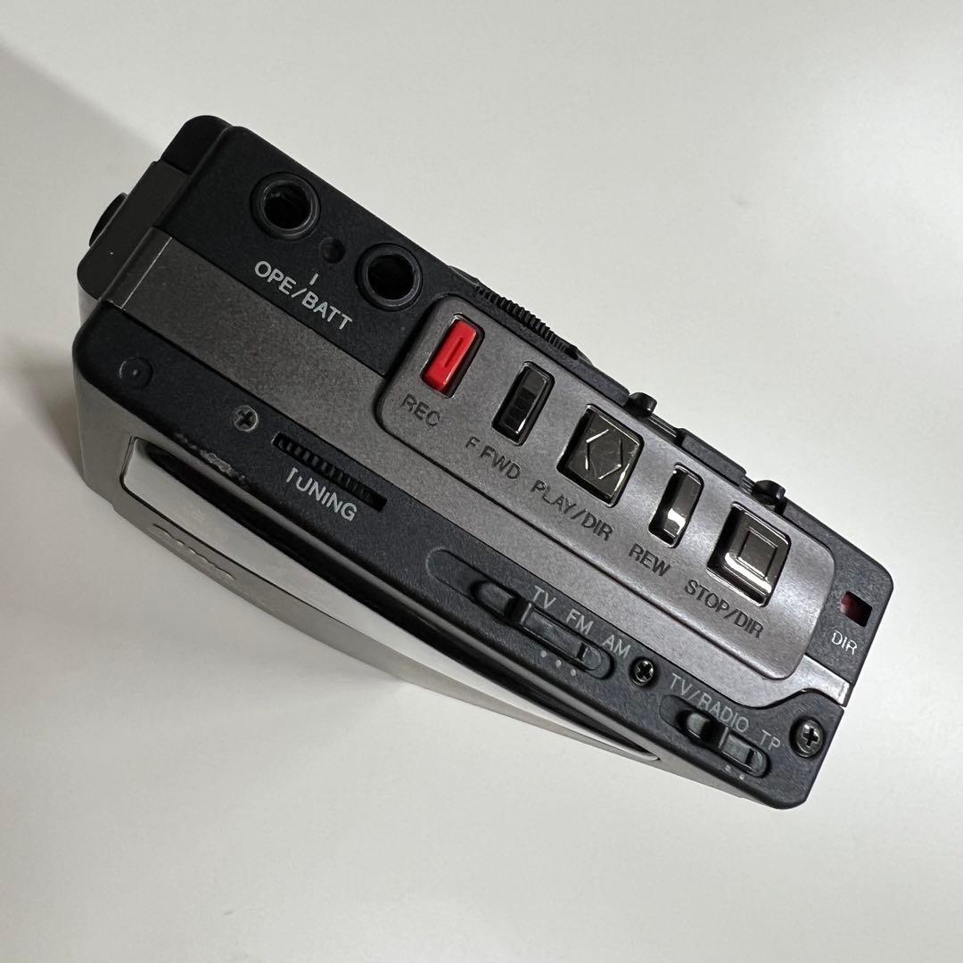 動作確認済【希少】AIWA HS-JL30 カセットレコーダー ラジオ レトロ