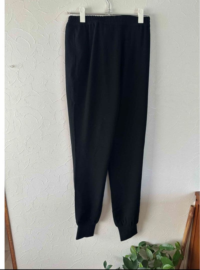 ドゥーズィエムクラス　コルピエロ　ジョーゼットスソリブパンツ　38