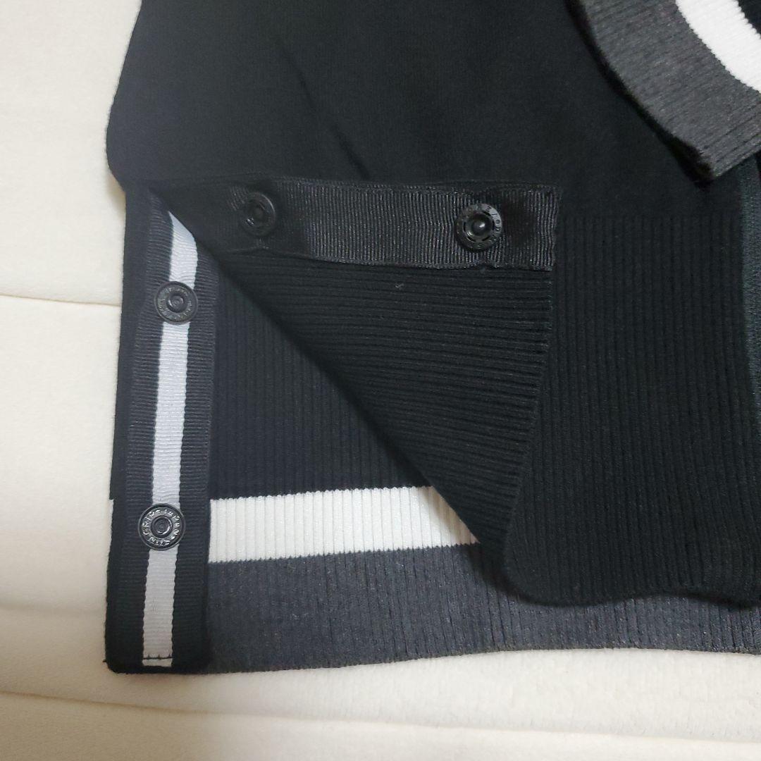 FootJoy ブラック カーディガンセーター