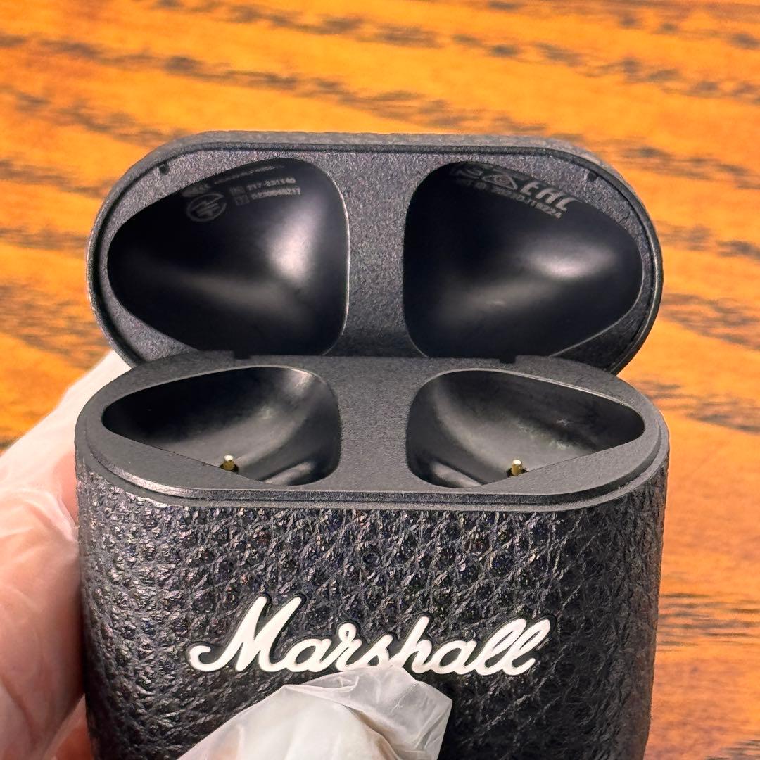 Marshall MINOR IV 完全ワイヤレスイヤホン ブラック【美品】