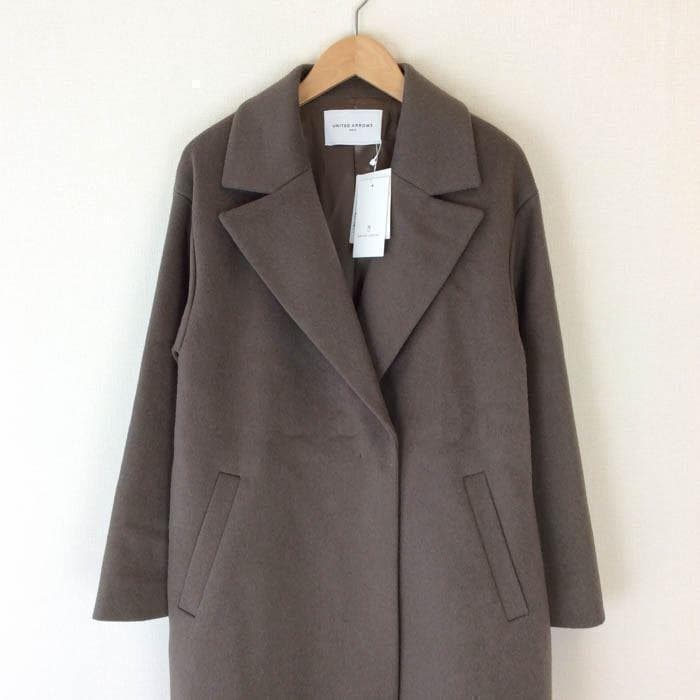 【新品】UNITED ARROWS ユナイテッドアローズ コートモカ ダブル