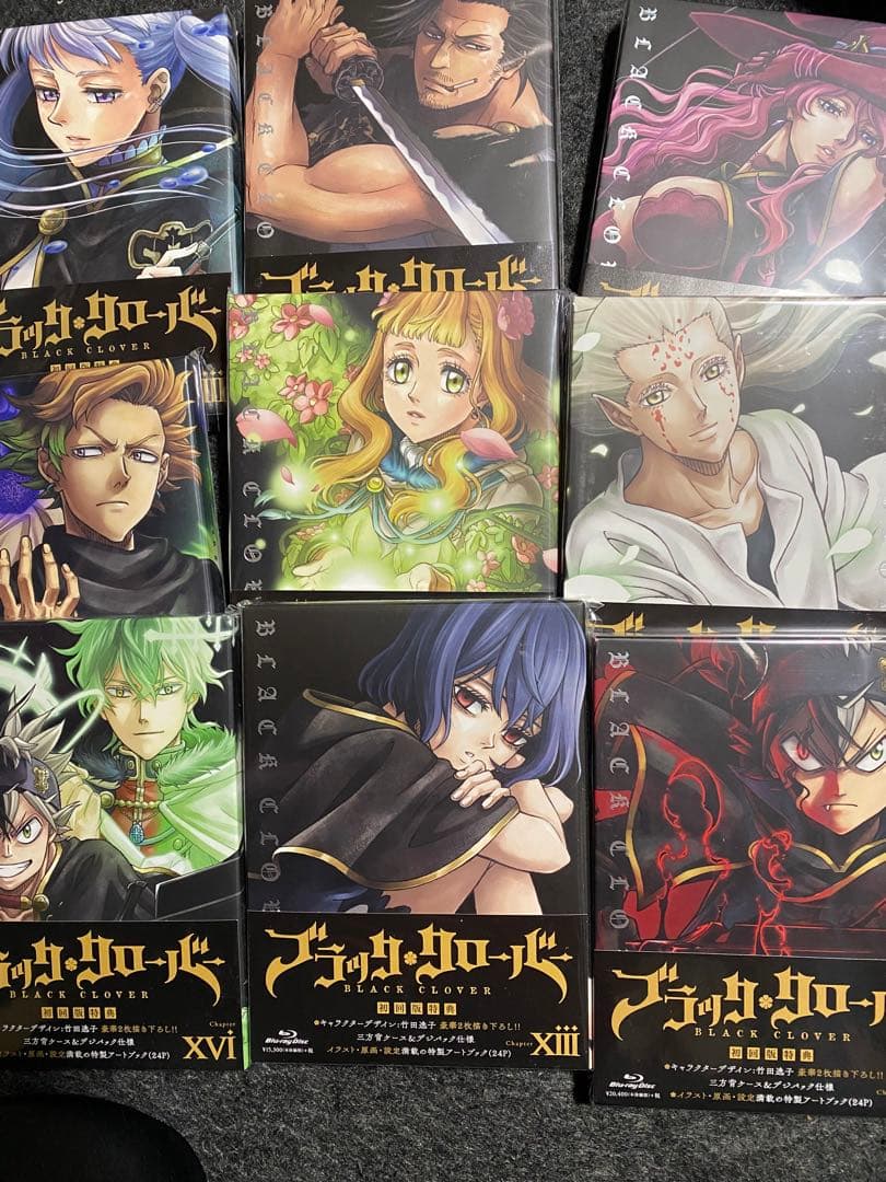 Blu-ray BLACK CLOVER ブラッククローバー 初回版/帯付