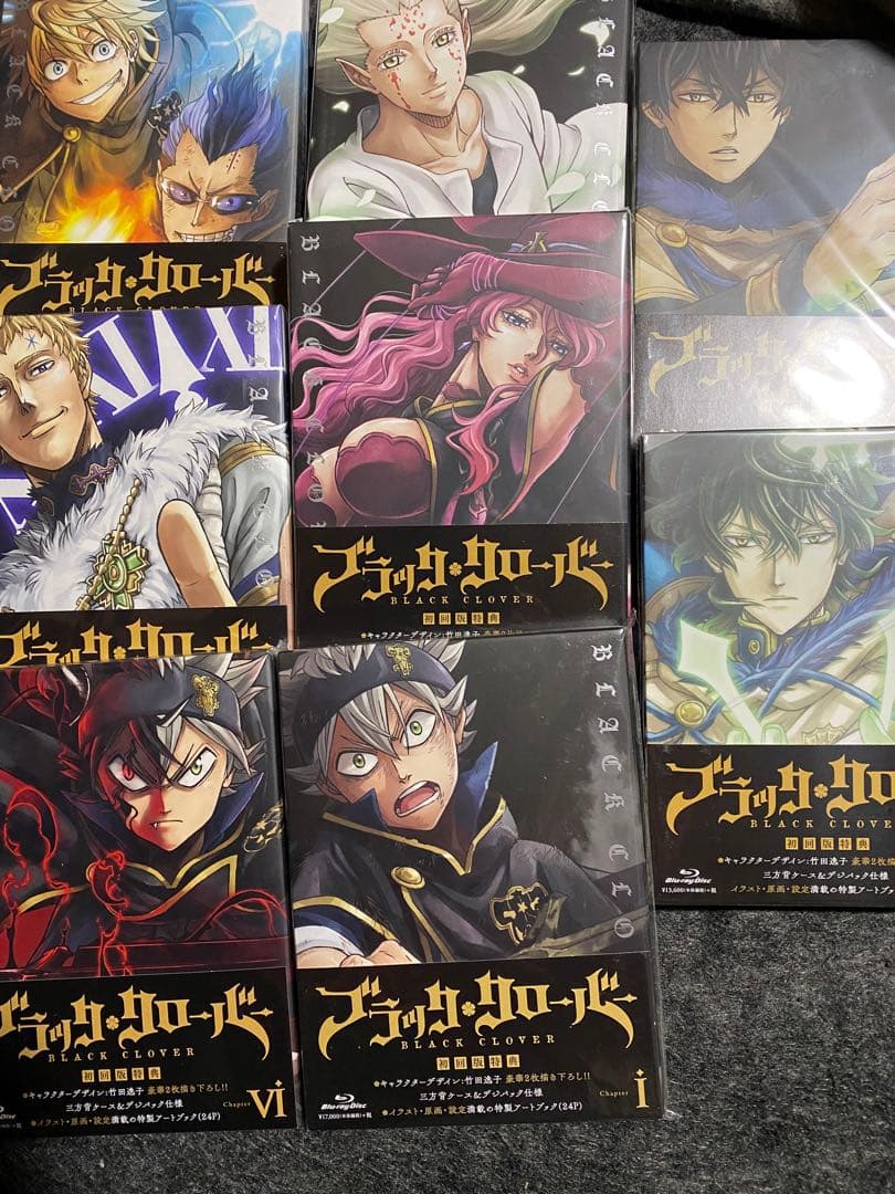 Blu-ray BLACK CLOVER ブラッククローバー 初回版/帯付