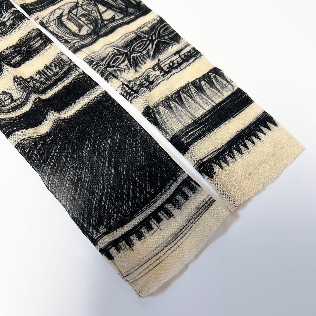 ジャンポールゴルチエ パワーネット セカンドスキン 薄手トップス 総柄 Mサイズ