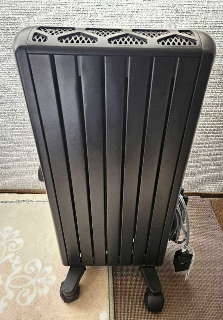 デロンギ 【ゼロ風暖房】マルチダイナミックヒーター 黒　MDHU09-PB