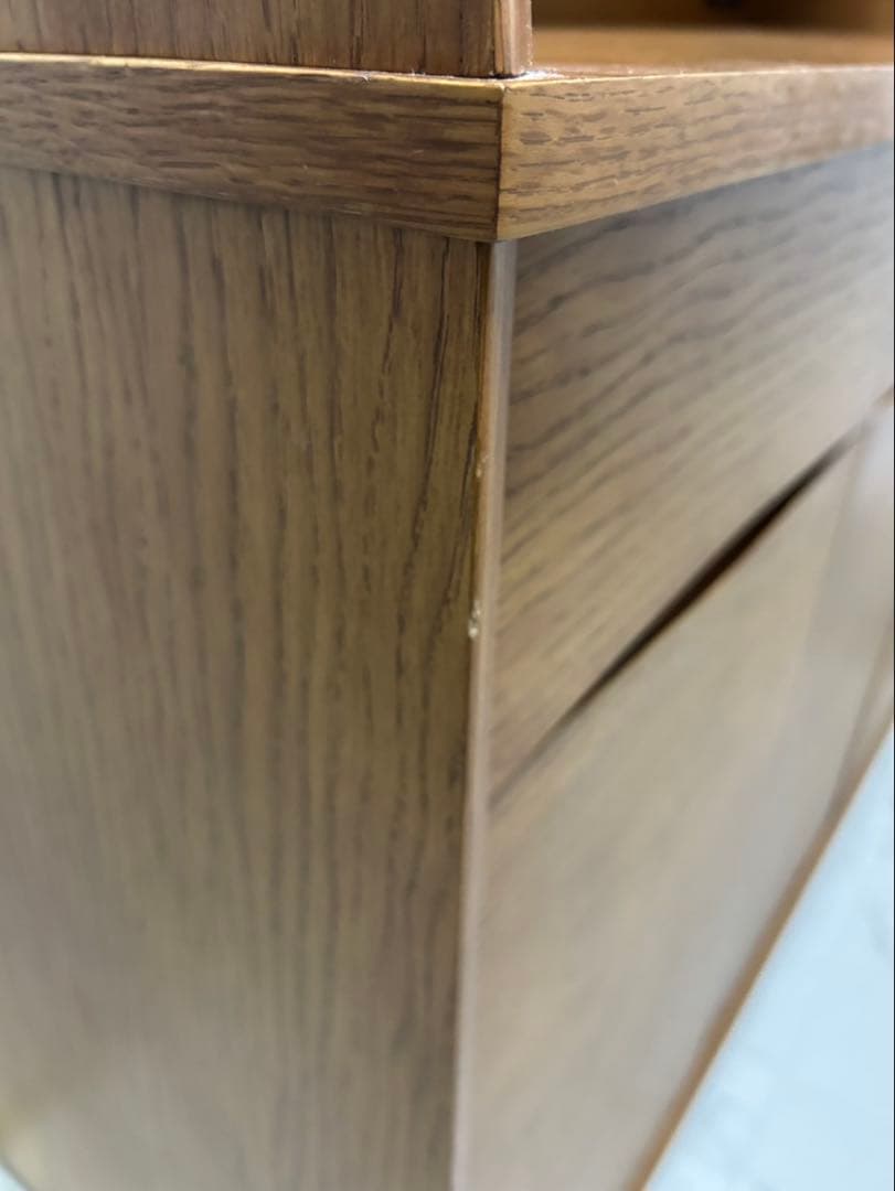 【※引越間近の為、即売希望】unico キッチンボード 食器棚 収納