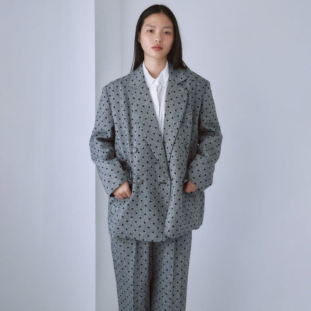 searoomlynn BOYFRIEND Tweedテーラードジャケット M