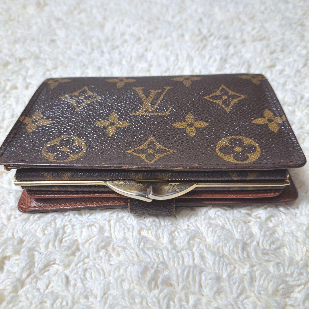 LOUIS VUITTON モノグラム折り財布コンパクトウォレットがま口財布