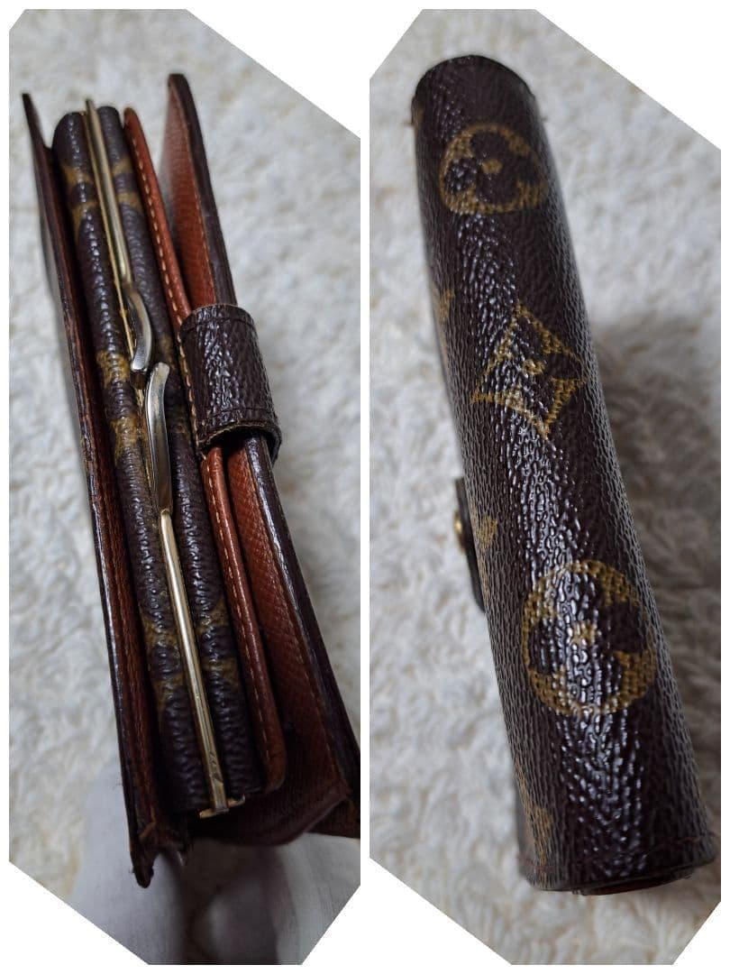 LOUIS VUITTON モノグラム折り財布コンパクトウォレットがま口財布
