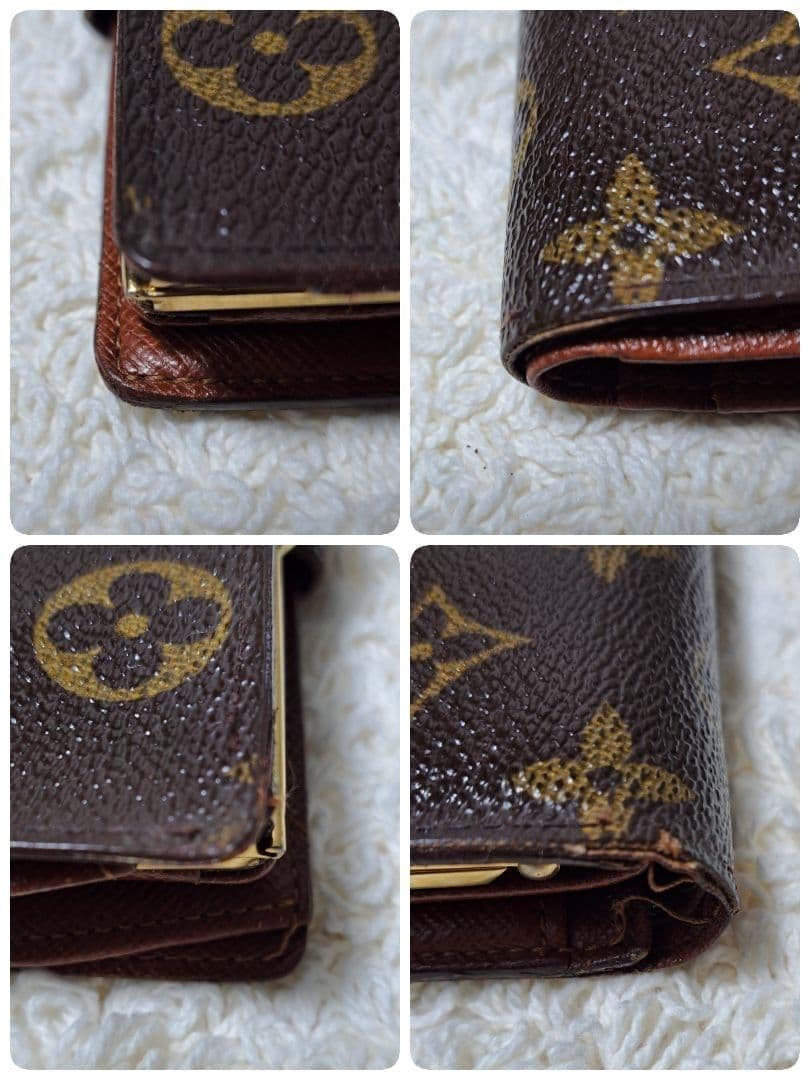 LOUIS VUITTON モノグラム折り財布コンパクトウォレットがま口財布