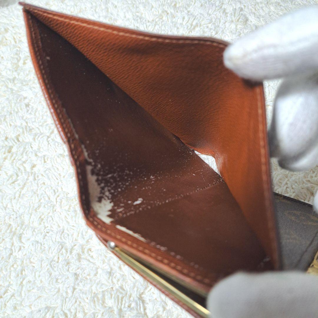 LOUIS VUITTON モノグラム折り財布コンパクトウォレットがま口財布