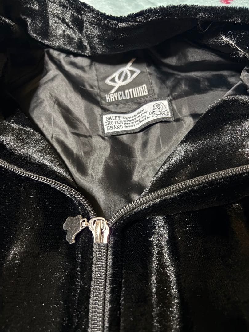 ガルフィー ×KRY マドメド ベロアジャケット