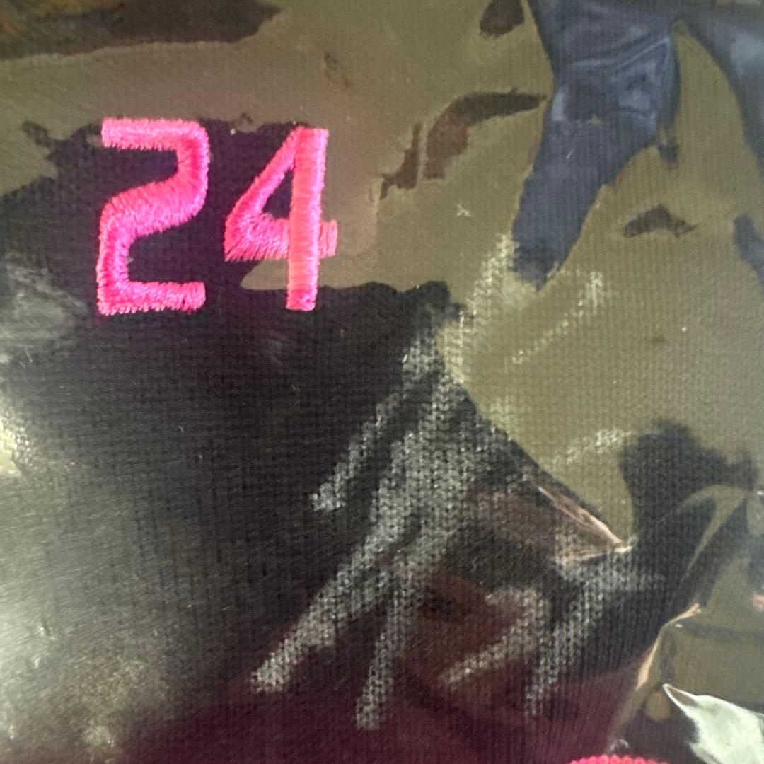 証明書付き！ソフトバンクホークス　栗原陵矢24 直筆サイン入り　ストッキング