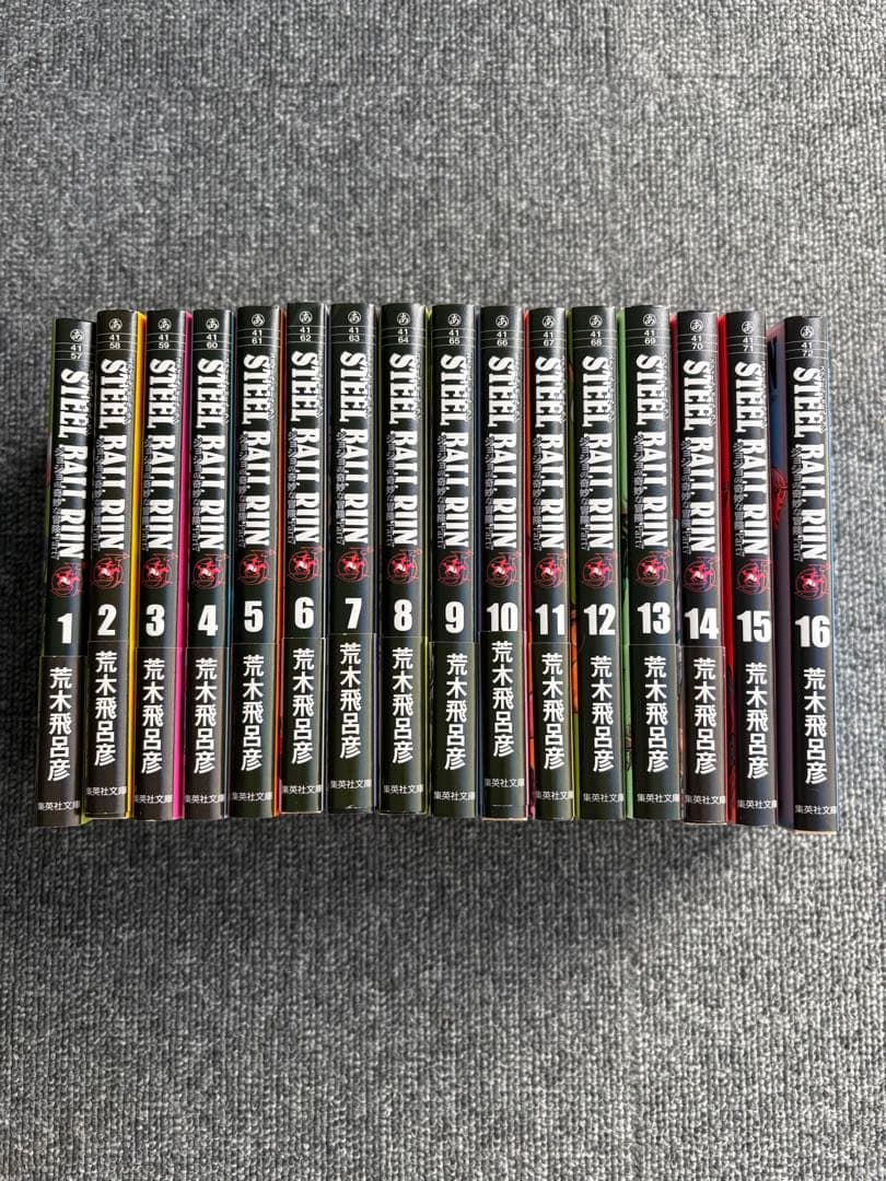 ジョジョの奇妙な冒険 Part 7 STEEL BALL RUN 全巻文庫版