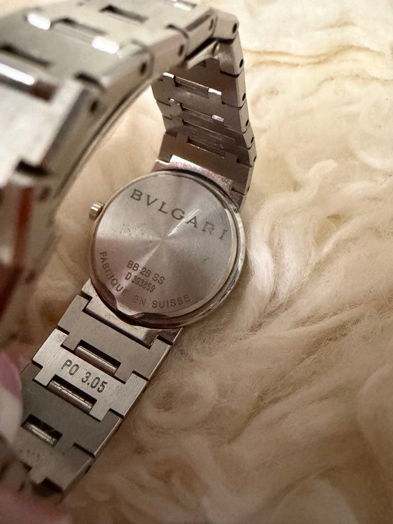 BVLGARI B.zero1 レディース腕時計 BB26SS 黒文字盤
