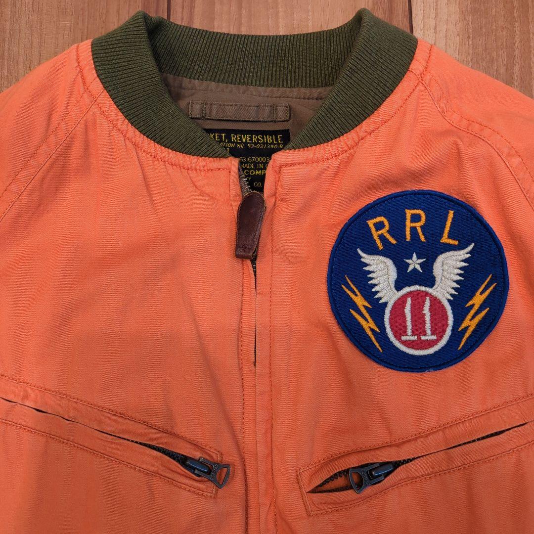 ダブルアールエル　ＭＡ―１ジャケット