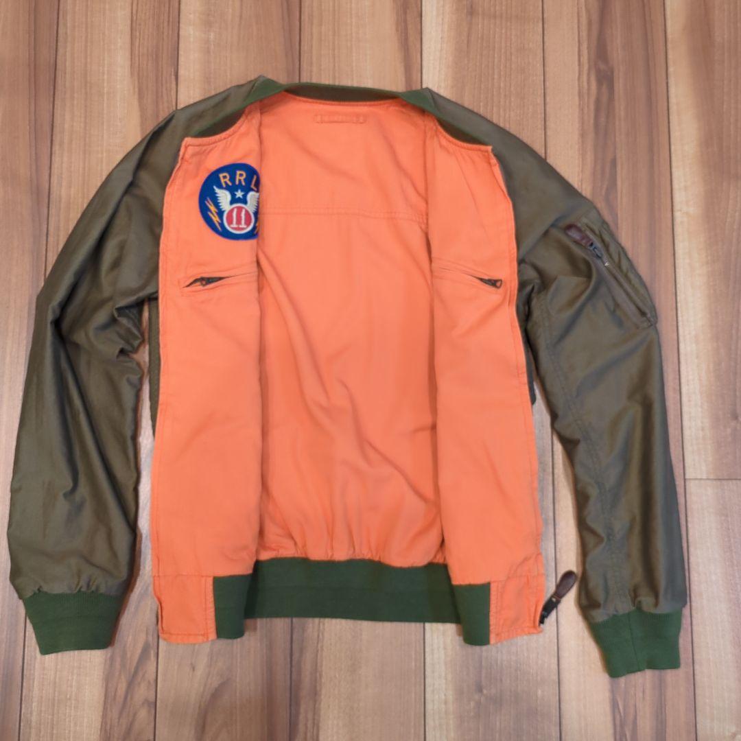 ダブルアールエル　ＭＡ―１ジャケット