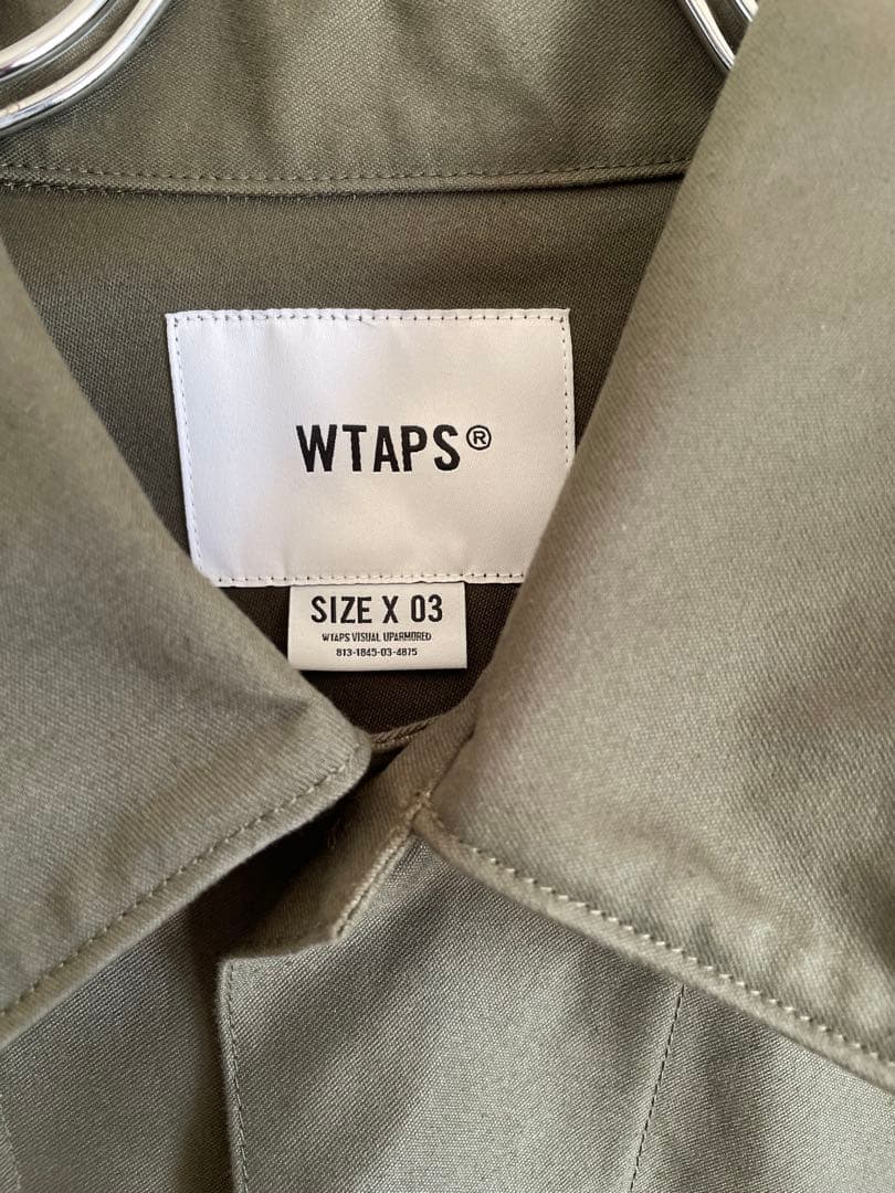 【着用1回・定価から大幅値下げ】wtaps 25aw ミリタリーシャツジャケット