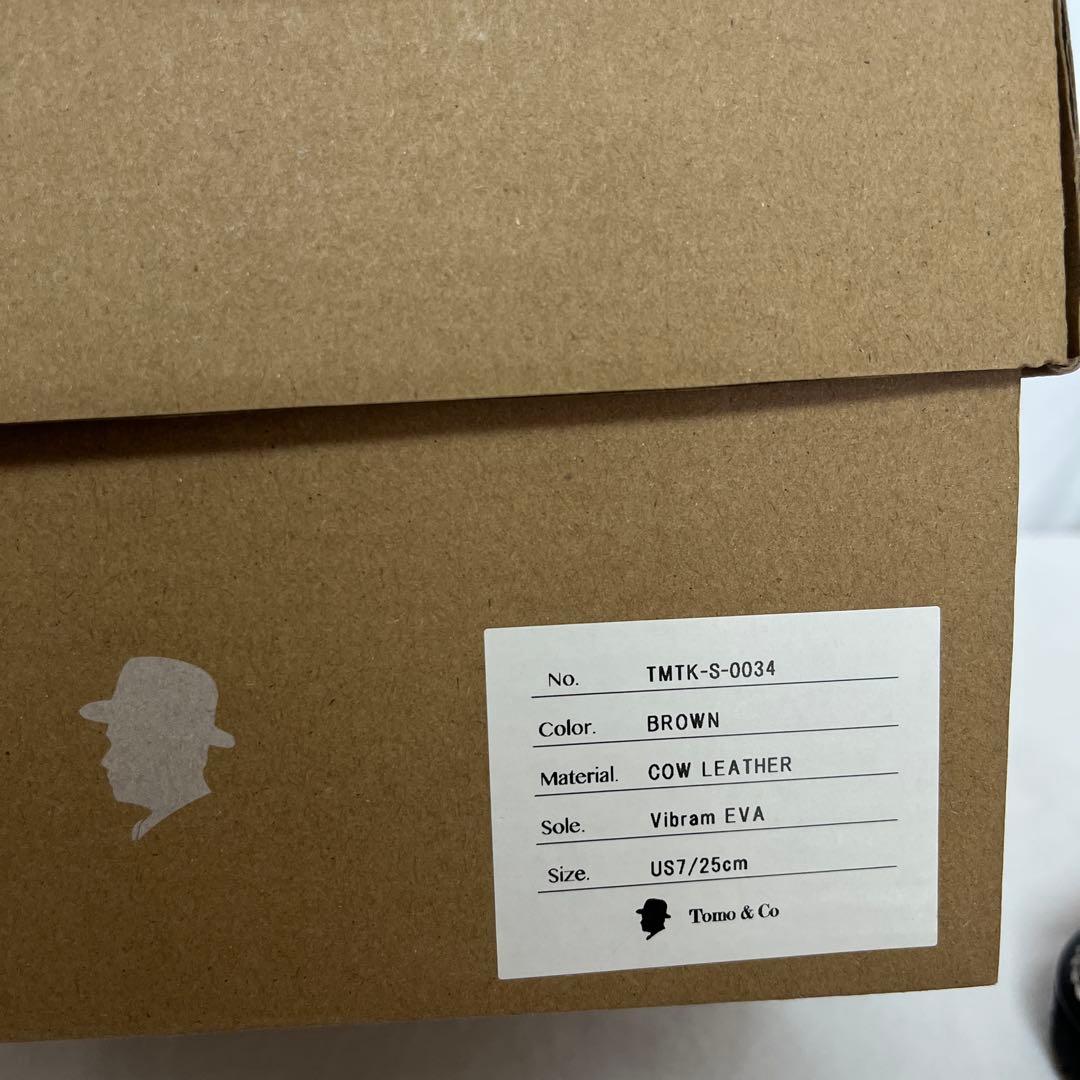 新品 Tomo&Co CZECH GURKHA グルカサンダル ブラウン25cm