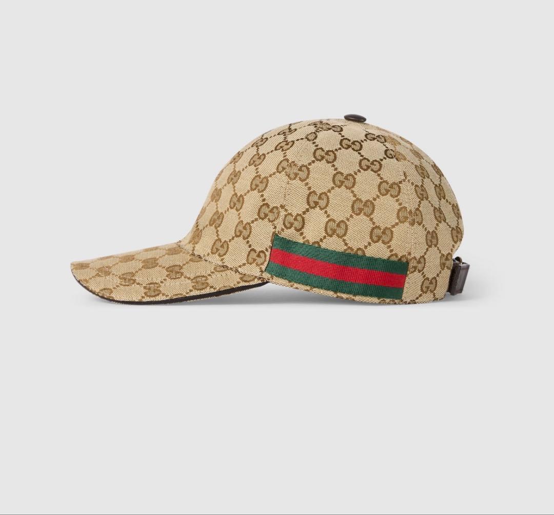 GUCCI GGキャンバス ベースボールキャップ