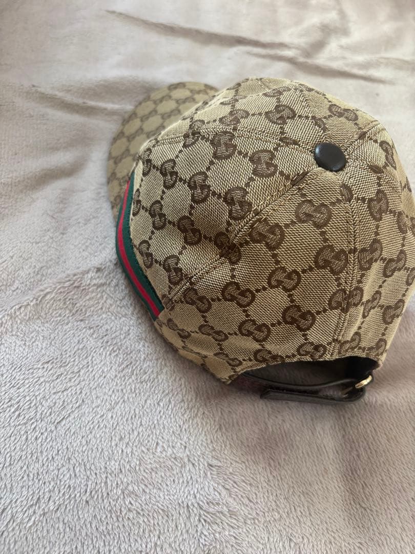 GUCCI GGキャンバス ベースボールキャップ