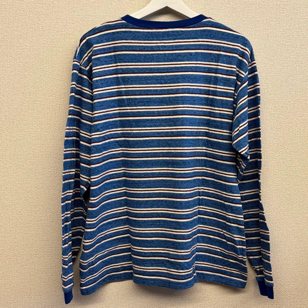 ＜6(ROKU)＞コットン ボーダー ロングスリーブTシャツ 25SS