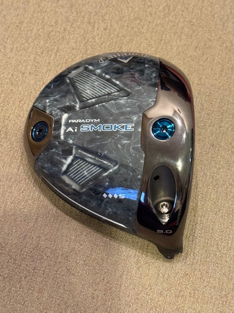 ラウンド未使用 AI SMOKE トリプルダイヤモンド S 9度 ヘッド