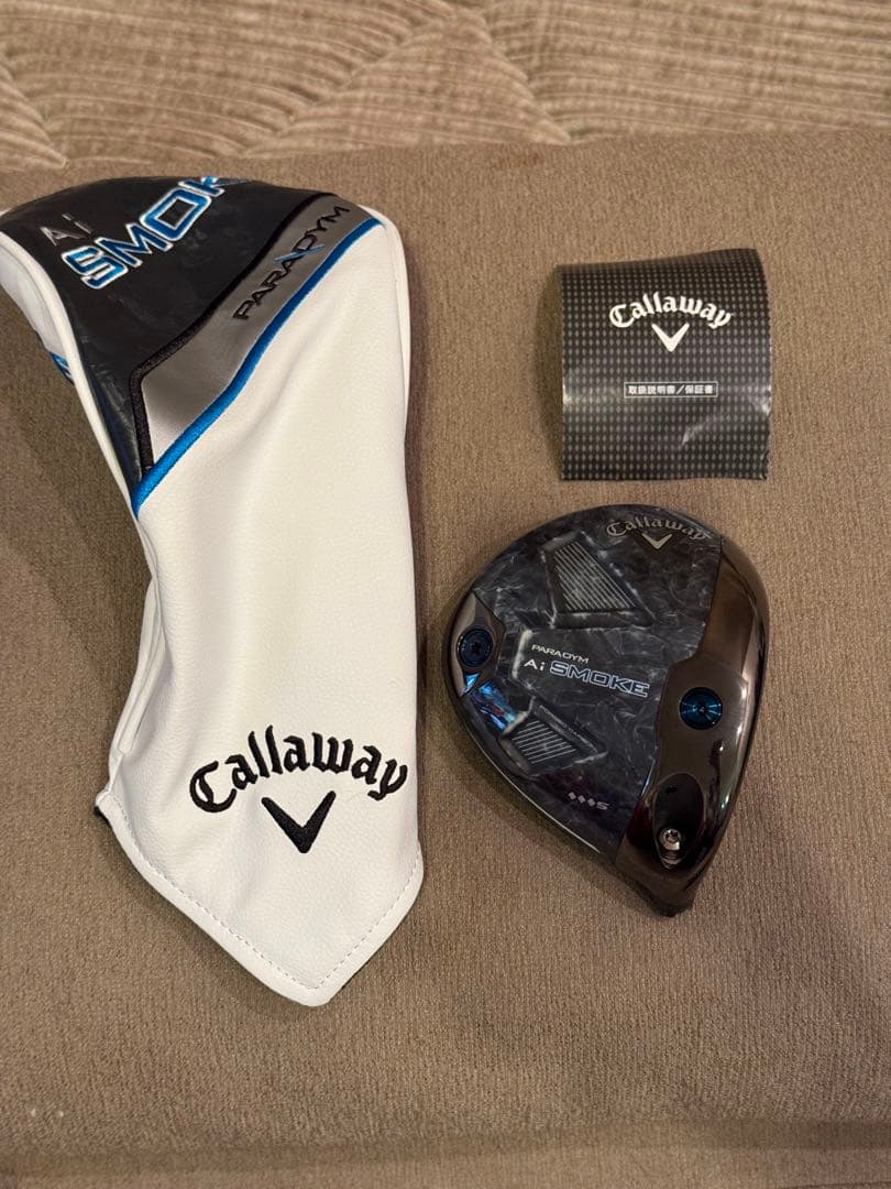 ラウンド未使用 AI SMOKE トリプルダイヤモンド S 9度 ヘッド
