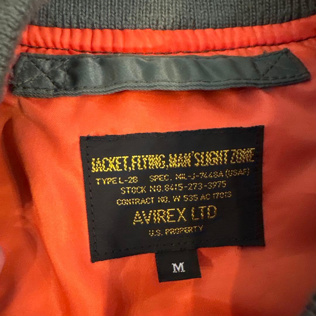 【激レア】L-2B フライトジャケット BLUE ANGELS AVIREX