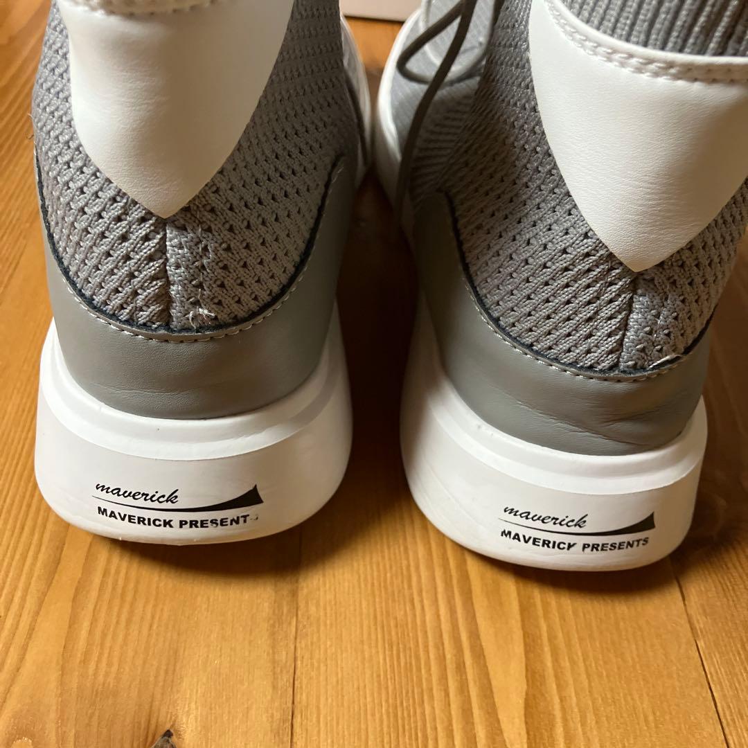 MS2048 グレー 24.5cm バスケットシューズ