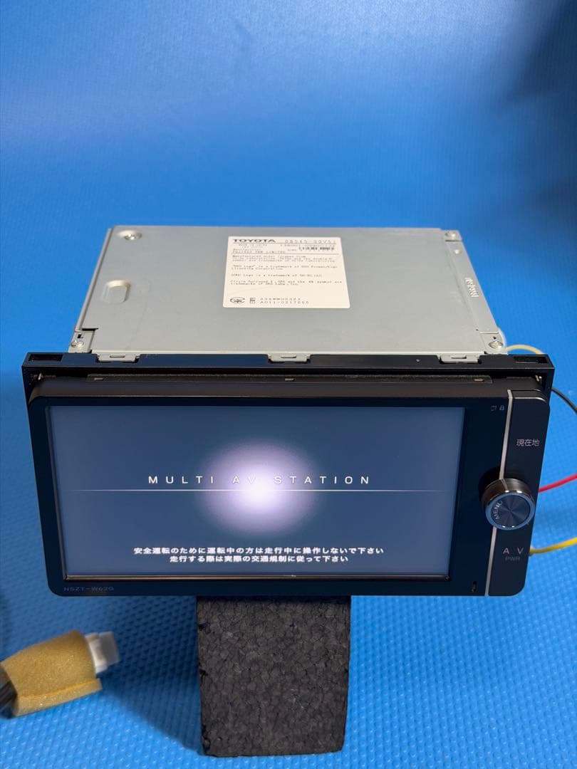 TOYOTA NSZT-W62G カーナビ 2017年版