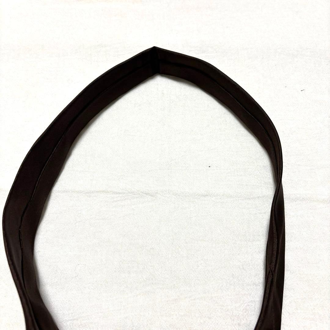 新品未使用　フランコミヌッチ　トゥモローランド　ネクタイ　ダークブラウン　タグ付