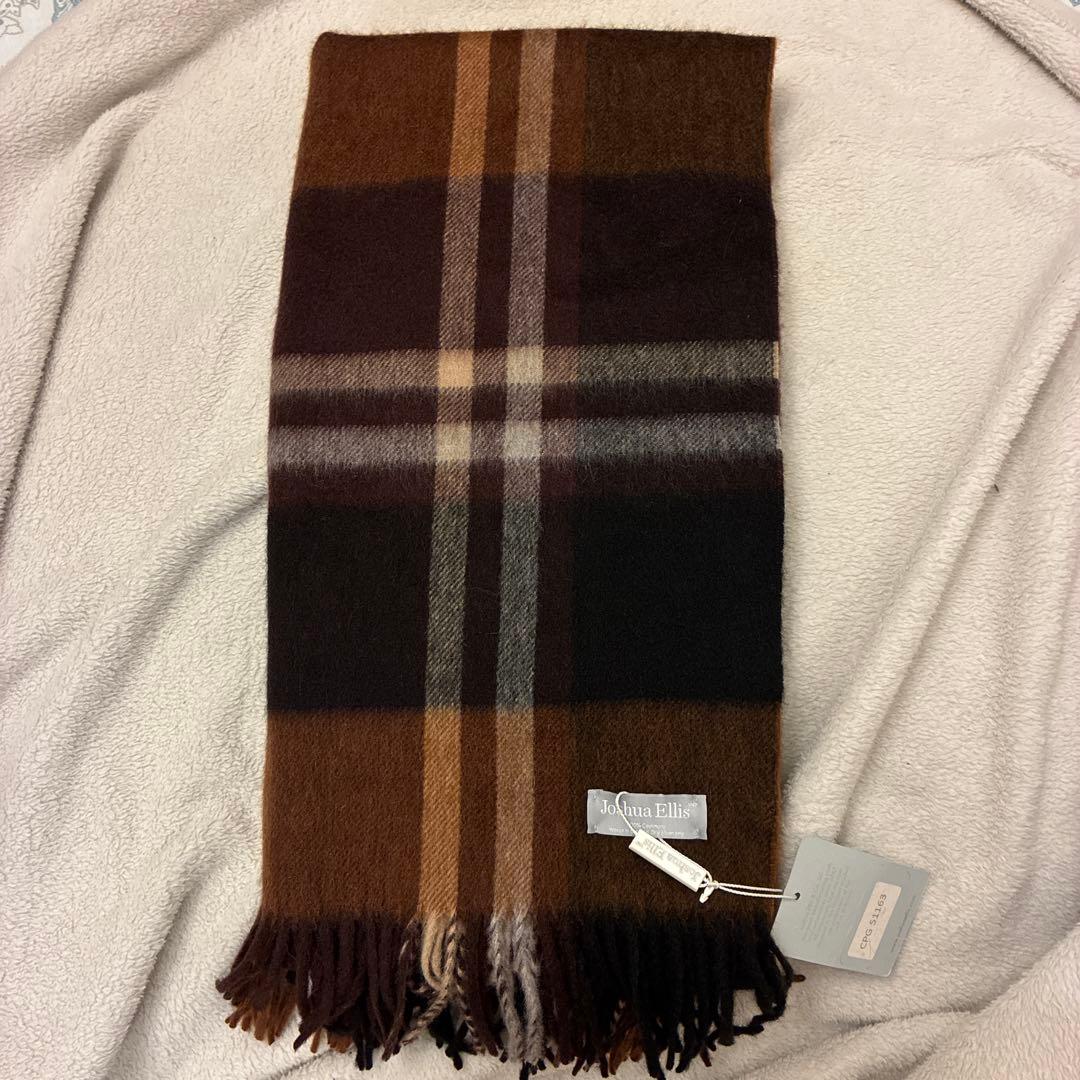 まっくん　ジョシュアエリス　Joshua Ellis 大判ストール　新品