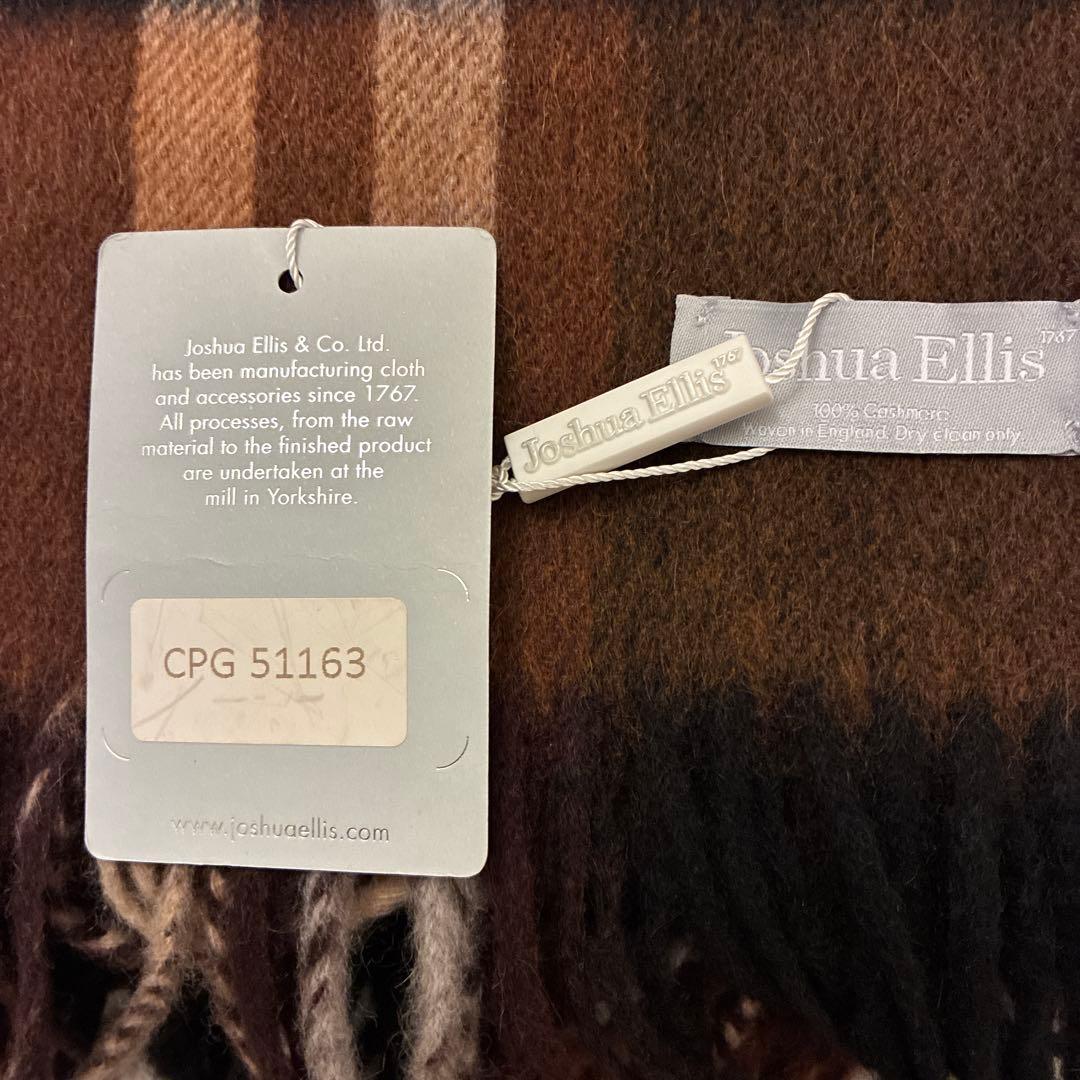 まっくん　ジョシュアエリス　Joshua Ellis 大判ストール　新品