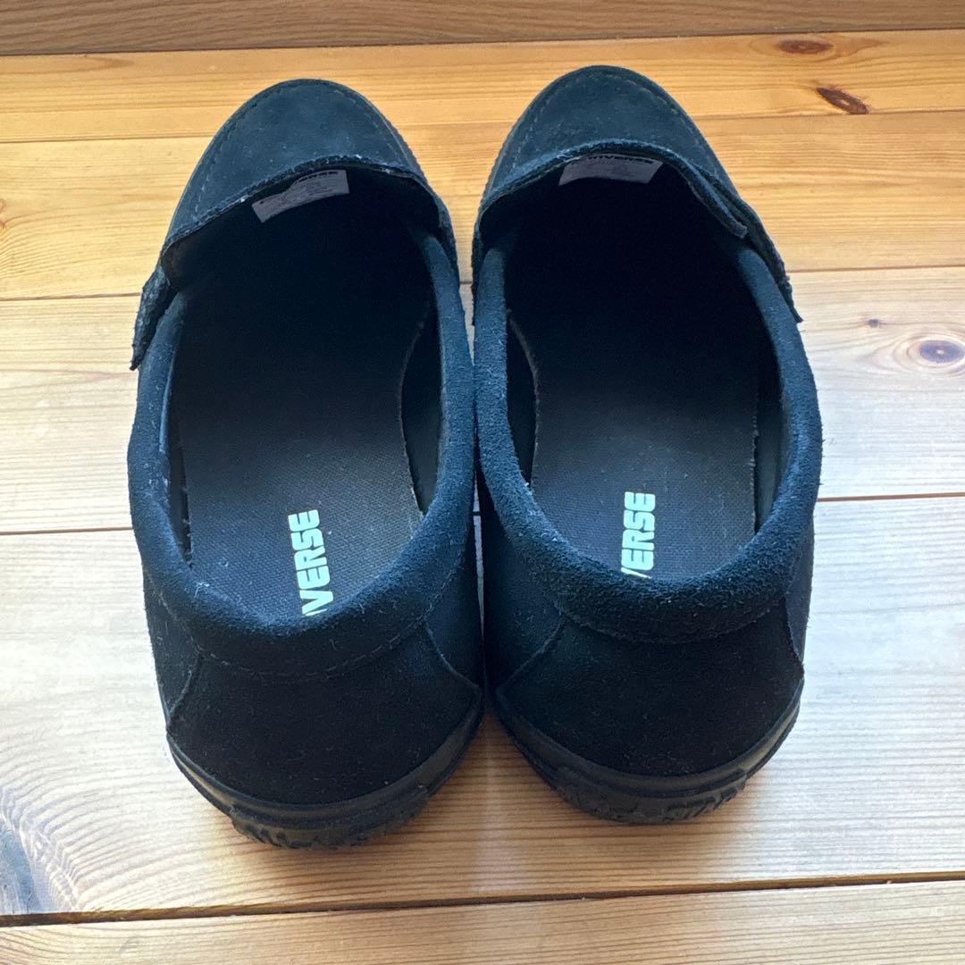 【ダチョウさま専用】CONVERSE オールスター　ローファーＳＵブラック