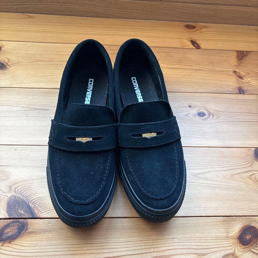 【ダチョウさま専用】CONVERSE オールスター　ローファーＳＵブラック