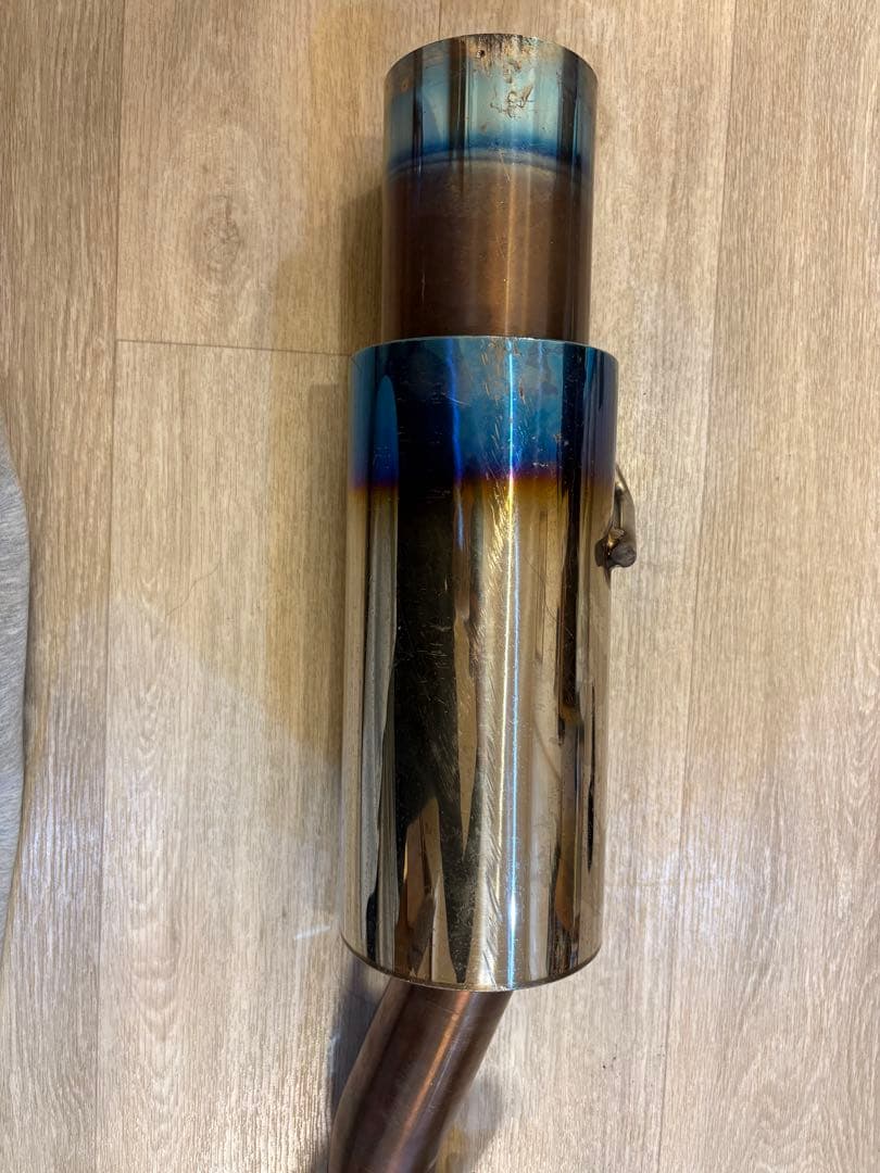 BE FREE ND5RC ロードスター マフラー砲弾チタン発色60-100Ф