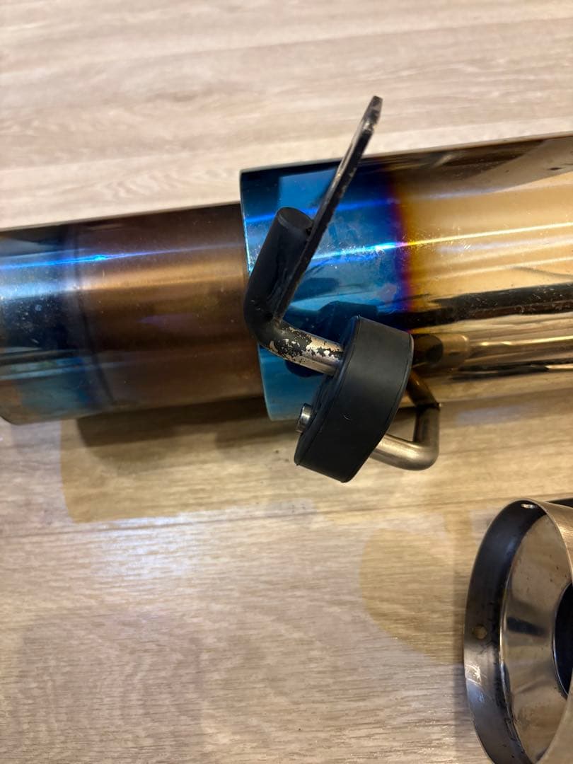 BE FREE ND5RC ロードスター マフラー砲弾チタン発色60-100Ф