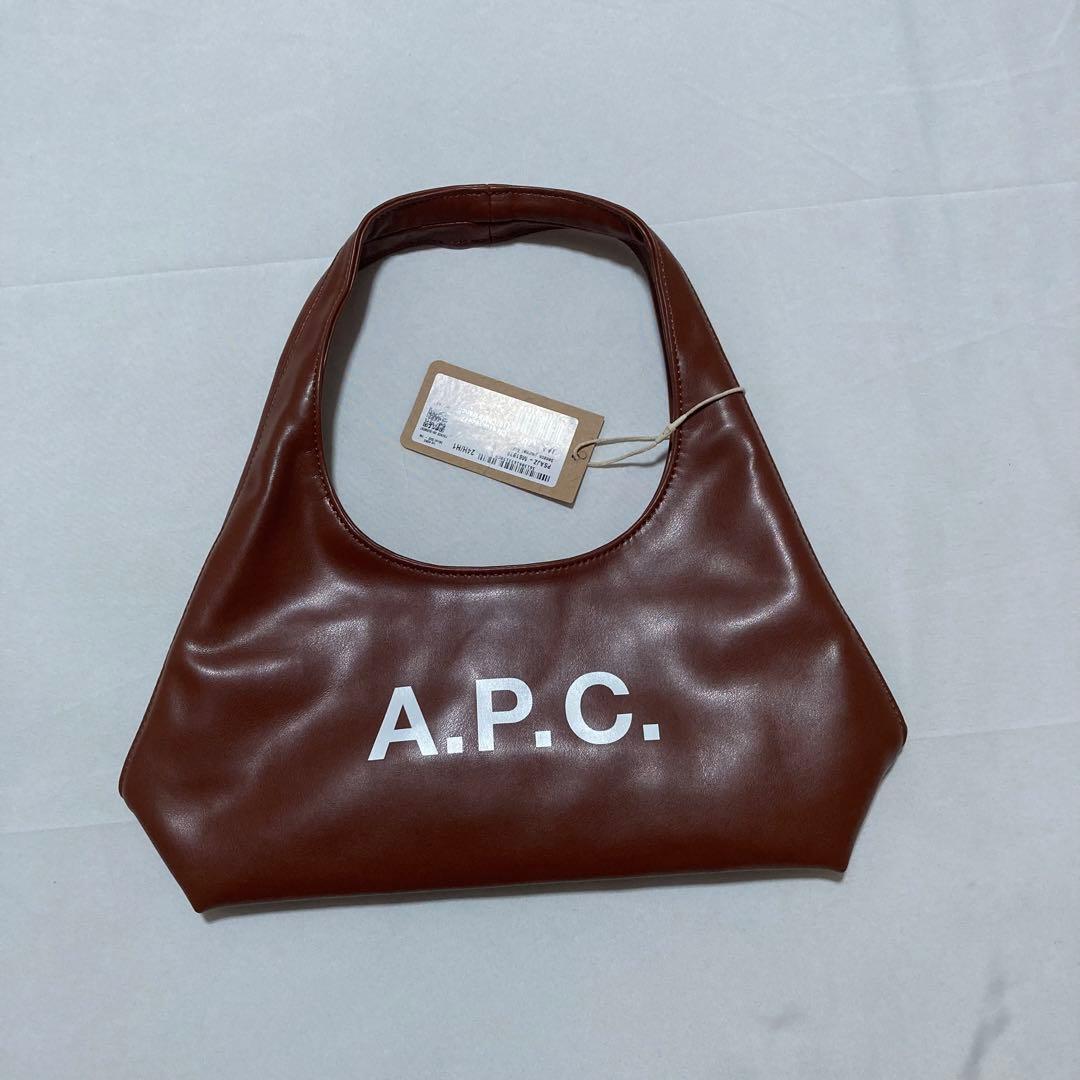 A.P.C. ブラウン トートバッグ