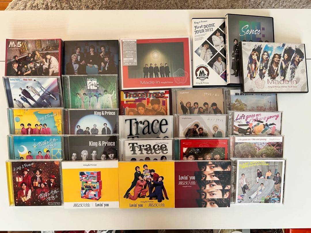 【特典付き】King & Prince CD・DVD、カレンダーまとめ売り